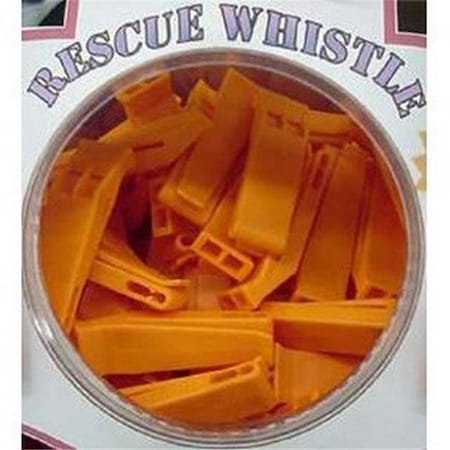 Epp EPP W317 Orange Rescue Whistle with Clip EPP-W317